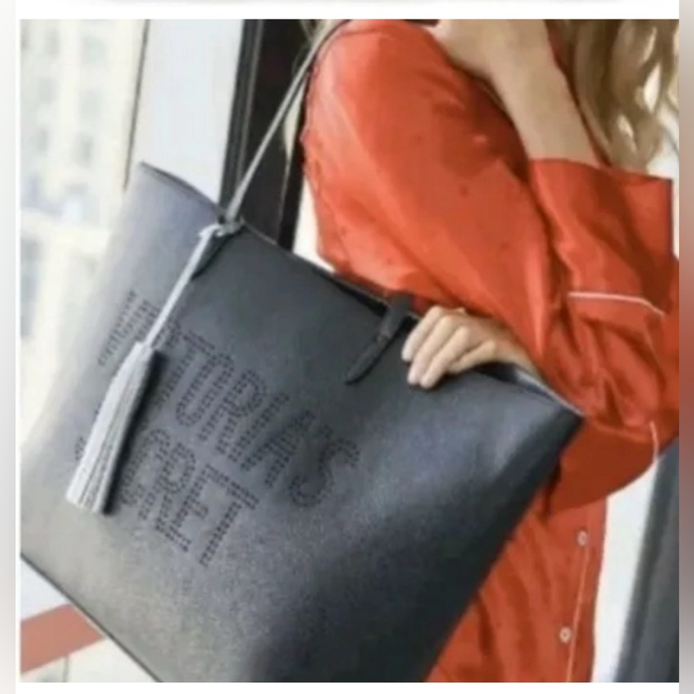 Victoria's Secret Black Tote Bag